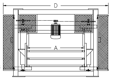 front-view-dual-drive-suspended-rotary-screen-spec-drawing