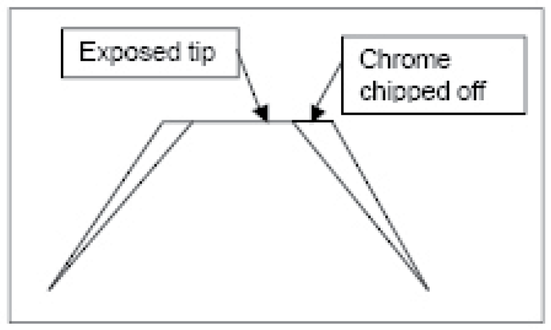 chrome-roll-shaft-with-chrome-chipped-off-diagram